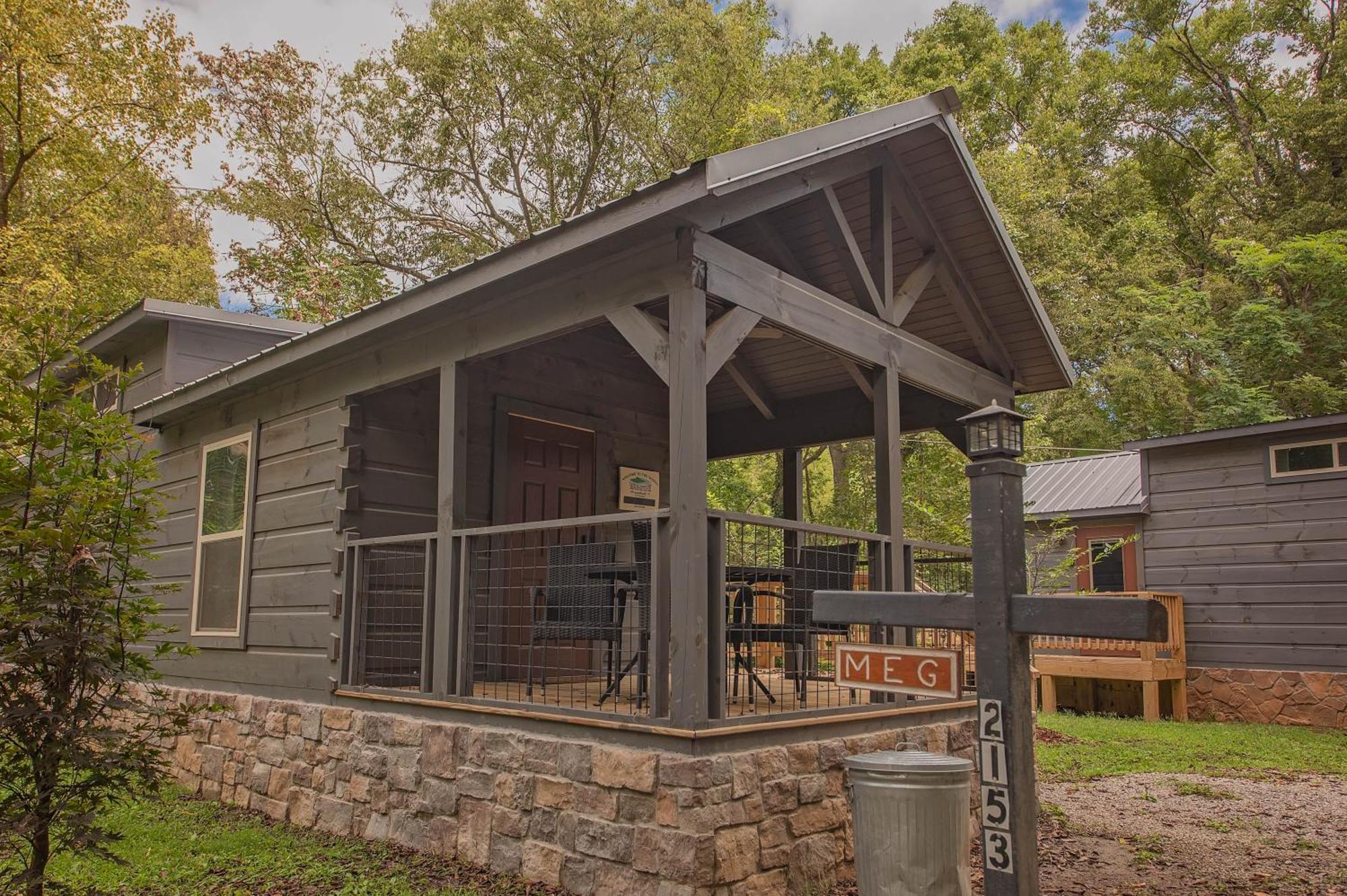 Meg Cabin Tiny Rustic Comfort On Lookout Mtn Chattanooga Eksteriør billede