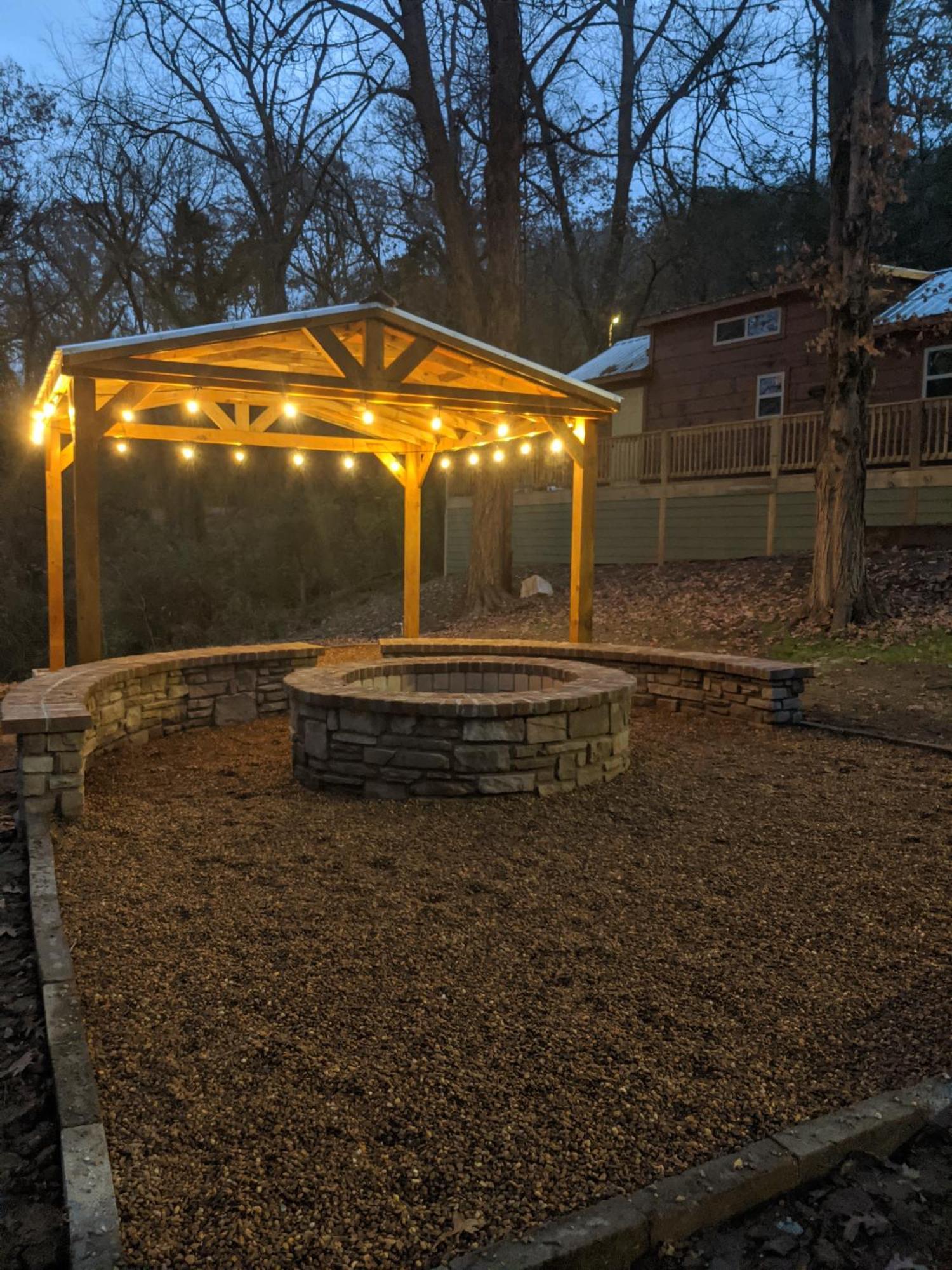 Meg Cabin Tiny Rustic Comfort On Lookout Mtn Chattanooga Eksteriør billede