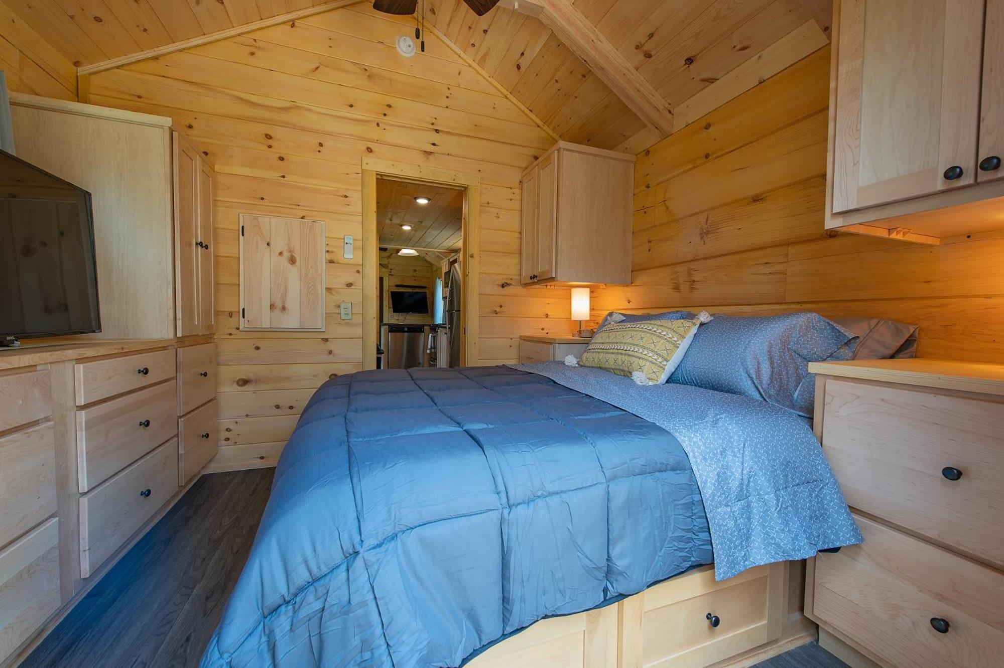 Meg Cabin Tiny Rustic Comfort On Lookout Mtn Chattanooga Eksteriør billede