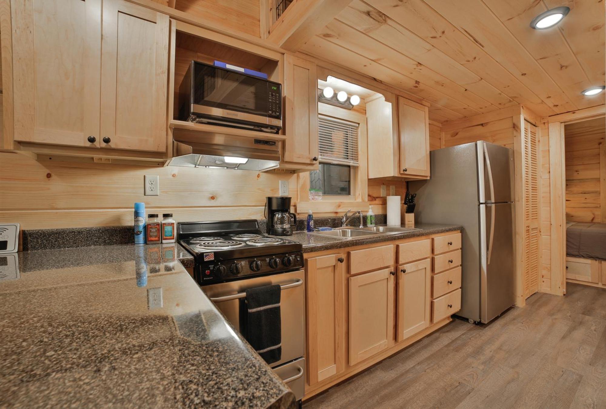 Meg Cabin Tiny Rustic Comfort On Lookout Mtn Chattanooga Eksteriør billede