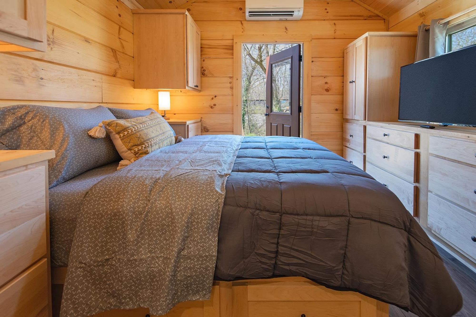 Meg Cabin Tiny Rustic Comfort On Lookout Mtn Chattanooga Eksteriør billede