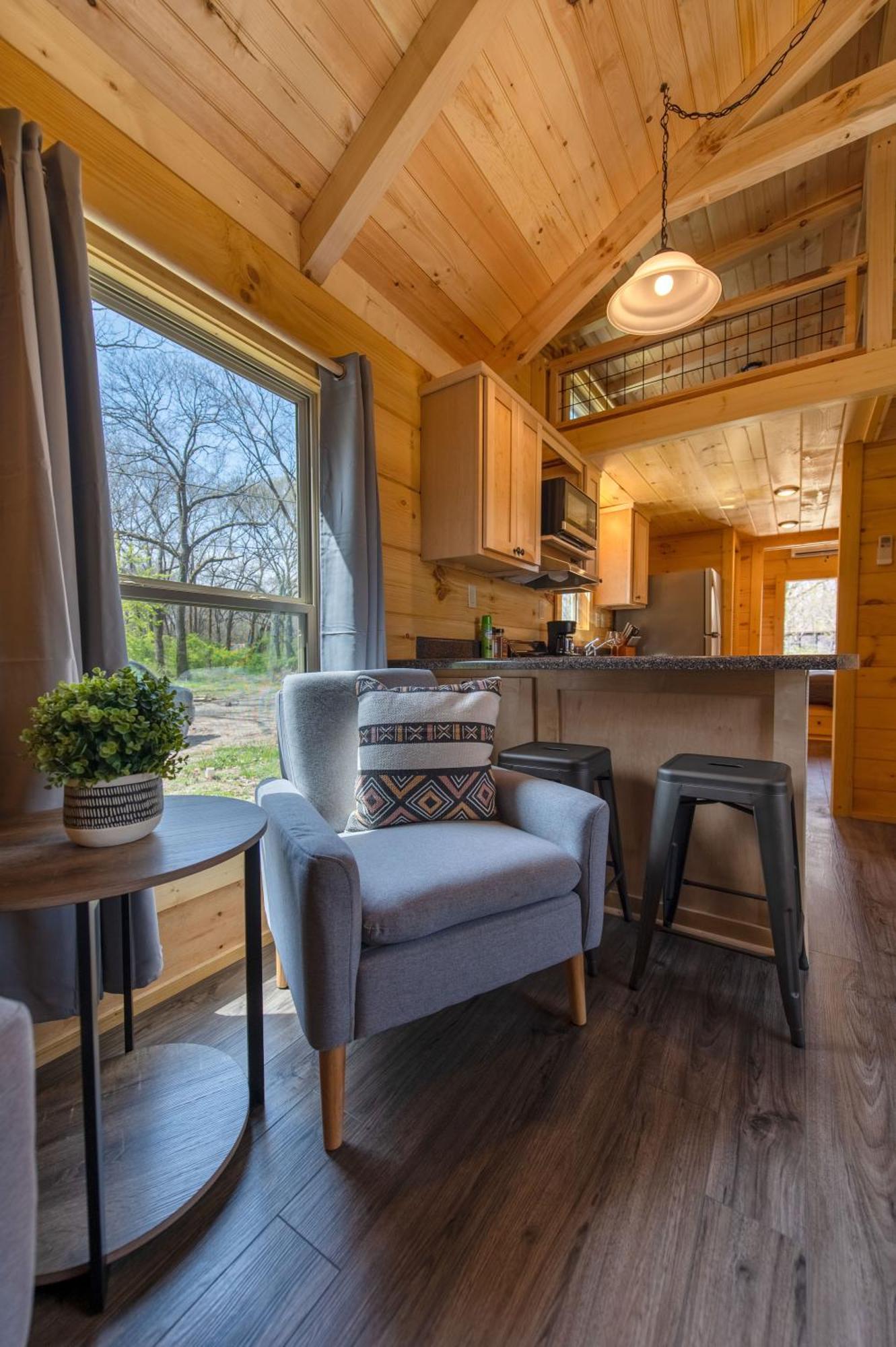 Meg Cabin Tiny Rustic Comfort On Lookout Mtn Chattanooga Eksteriør billede